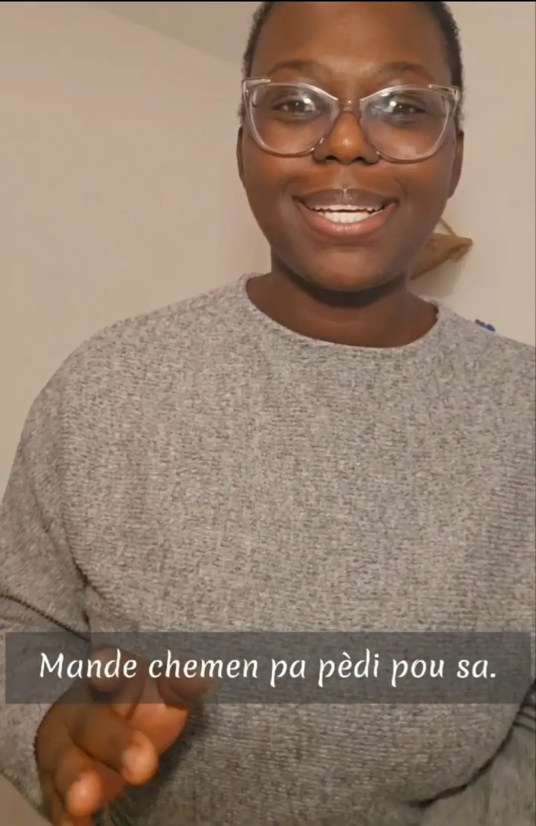 Mande chimen pa pèdi pou sa ! !